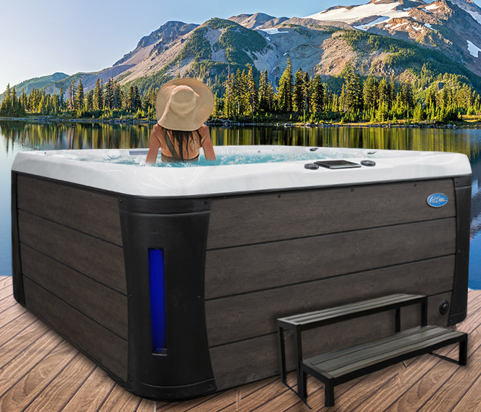 Calspas hot tub being used in a family setting - hot tubs spas for sale Clovis