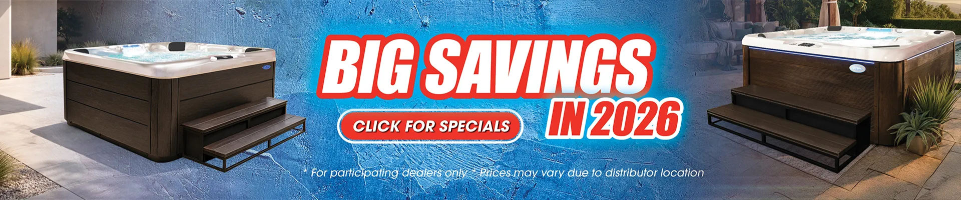 Calspas hot tub being used in a family setting - Clovis